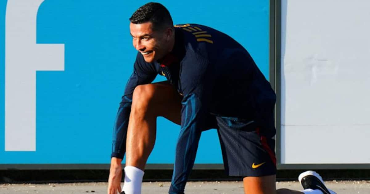 Nice to be back home' - Cristiano Ronaldo posts smiley picture ahead of  vital Portugal Euro 2024 qualifiers