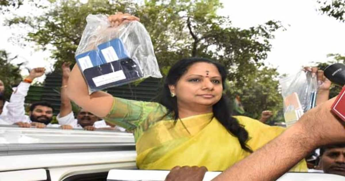 1200px x 630px - Delhi excise policy case: BRS MLC K Kavitha submits all phones after ED  claimed she destroyed them