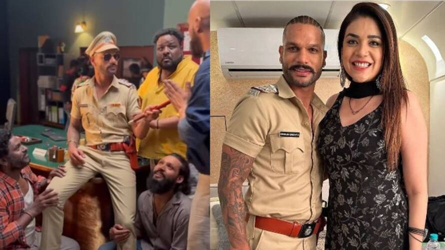 Team India Cricketer Shikhar Dhawan acting in Kundali Bhagya serial as a police officer cra Team India Cricketer Shikhar Dhawan acting in Kundali Bhagya serial as a police officer cra