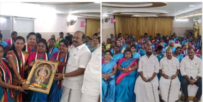 More than 100 women members of BJP joined AIADMK