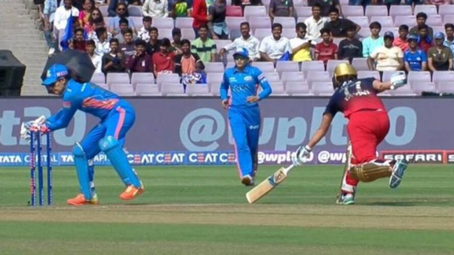 WPL 2023:RCB Fails to Put Big Total Against MI, Harmanpreet co Needs 126 To Win MSV WPL 2023:RCB Fails to Put Big Total Against MI, Harmanpreet co Needs 126 To Win MSV