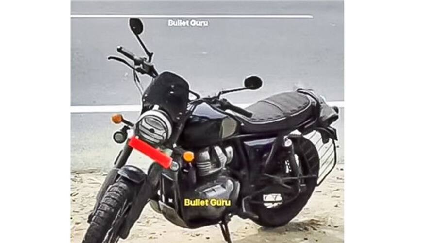 New Royal Enfield 650cc Scrambler Spied prn New Royal Enfield 650cc Scrambler Spied prn