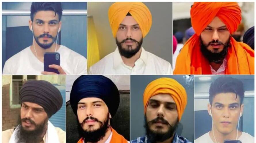 punjab police released various photos of amritpal singh vcd punjab police released various photos of amritpal singh vcd