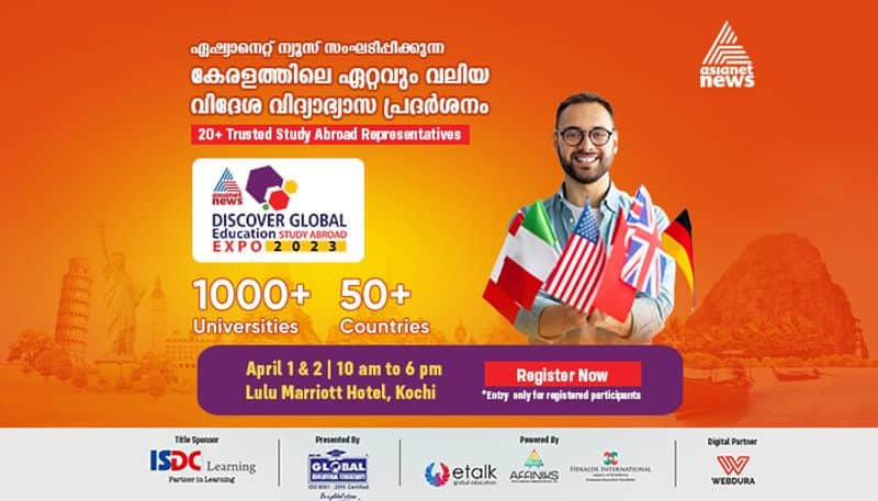 Asianet News Discover Global Education Study Abroad Expo 2023