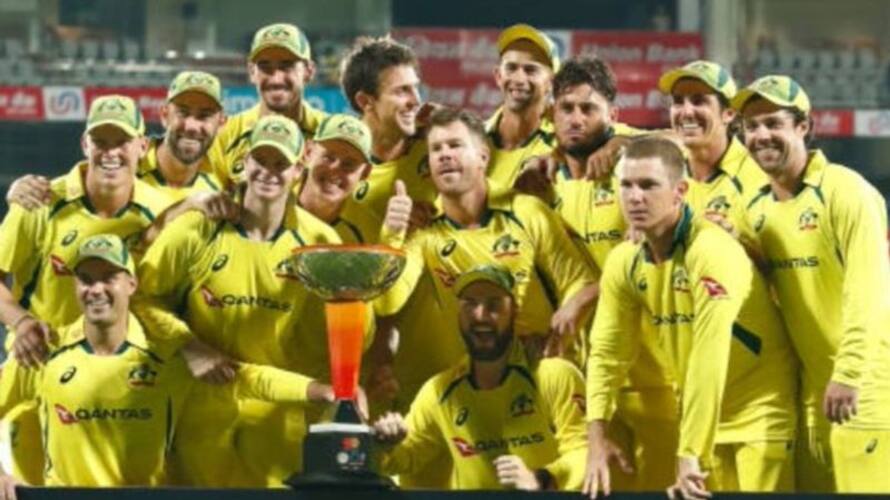 Australia is the champion for the 3rd time after 4 years against India in ODI Series Australia is the champion for the 3rd time after 4 years against India in ODI Series