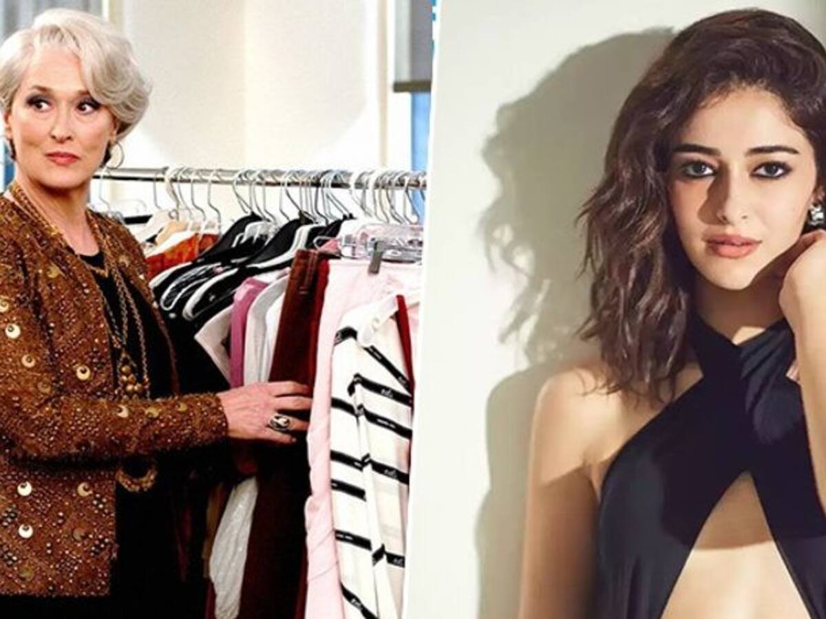 Ananya Panday gets trolled for copying Meryl Streep's iconic monologue from  'The Devil Wears Prada'