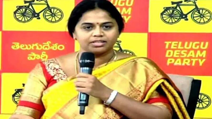 TDP candidate Panchumarthi Anuradha Wins In MLA Quota MLC Elections ksm TDP candidate Panchumarthi Anuradha Wins In MLA Quota MLC Elections ksm