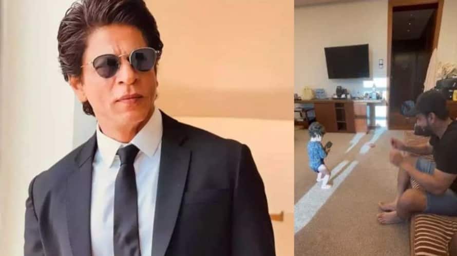 Shahrukh Khan Reply Tweet to Irfan Pathan Son Cute Video Shahrukh Khan Reply Tweet to Irfan Pathan Son Cute Video