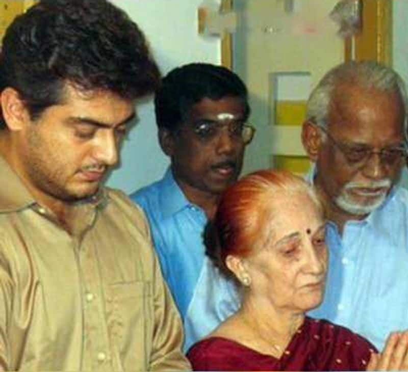 Ajith hugged her crying mother with tears heart breaking video goes viral 