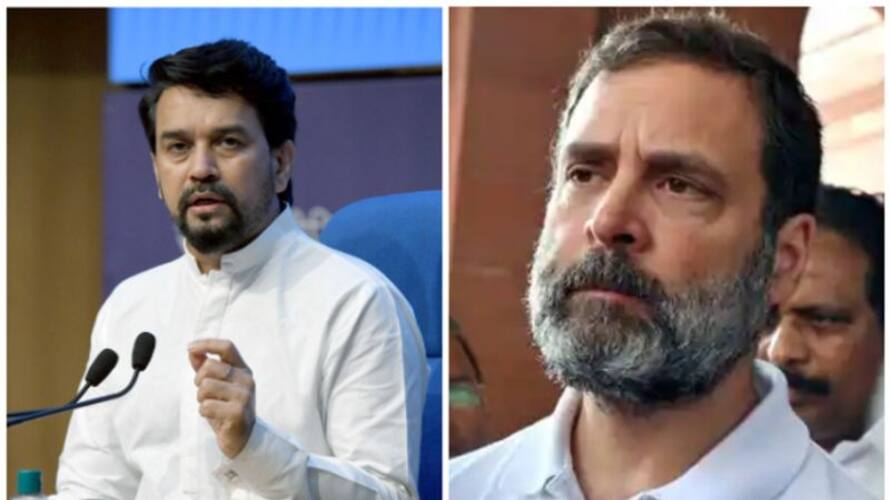 Minister Anurag Thakur Attacks Rahul Gandhi Minister Anurag Thakur Attacks Rahul Gandhi