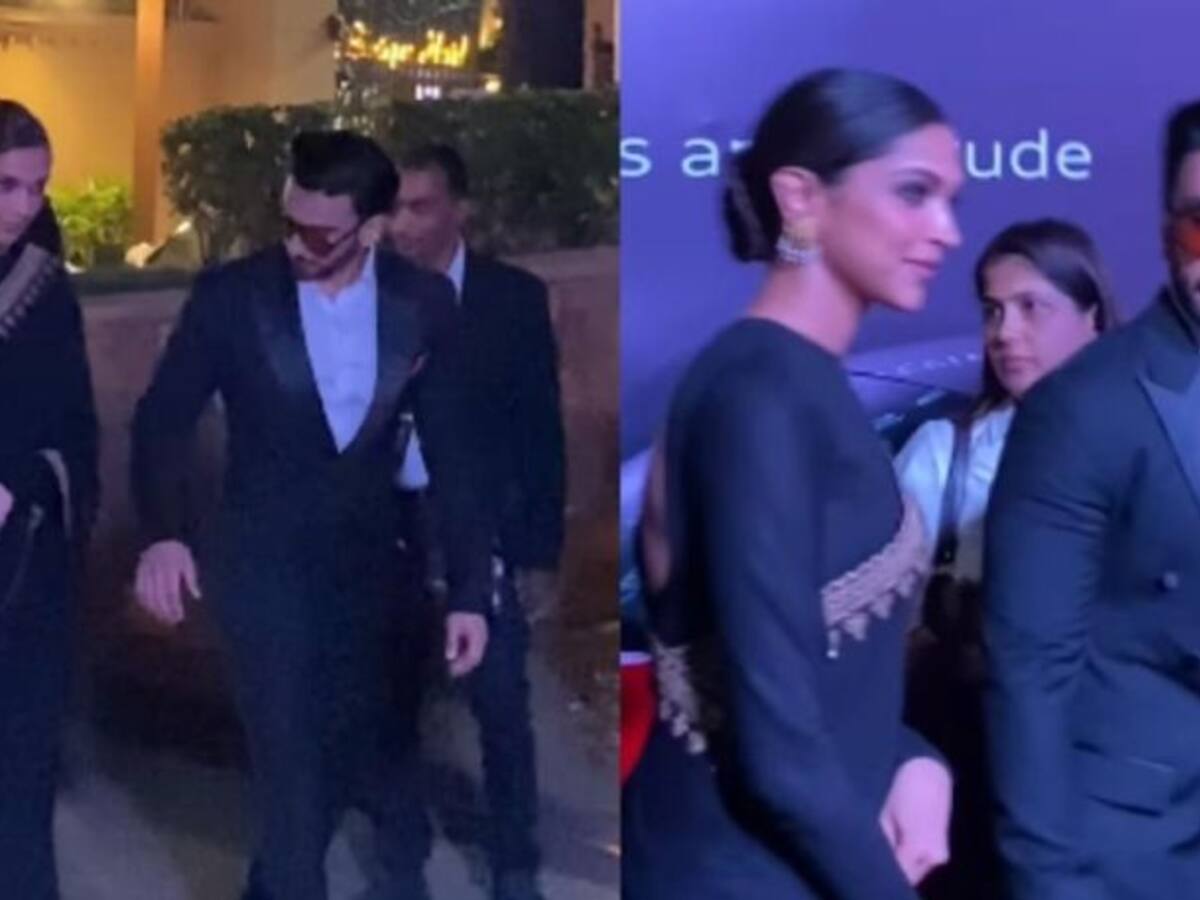 Amid Netizens' Separation Theories; Video Of Ranveer Singh & Deepika  Padukone's Adorable PDA Goes Viral - Filmibeat