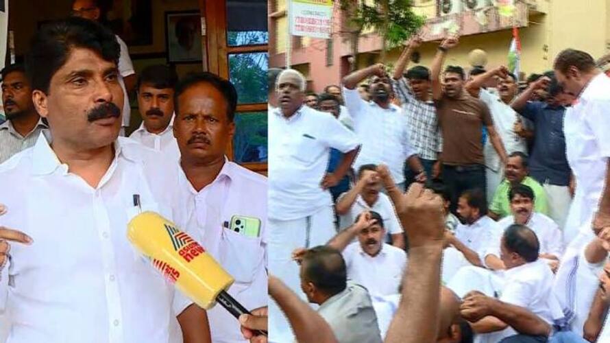 Congress protest in Disqualification of Rahul Gandhi from Loksabha Congress protest in Disqualification of Rahul Gandhi from Loksabha