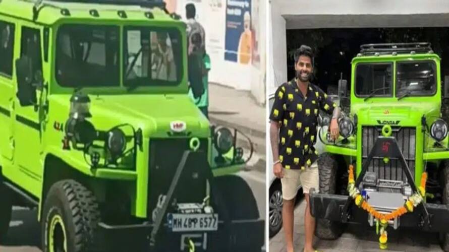 Suryakumar Yadav Reacts after his Nissan 1 Ton Driving Video gone viral Suryakumar Yadav Reacts after his Nissan 1 Ton Driving Video gone viral