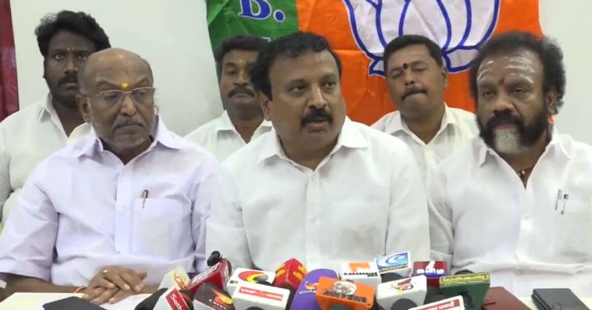 பாஜக கூட்டணி சுயமரியாதை கூட்டணி, திமுக கூட்டணி அடிமை கூட்டணி - பாஜக ஸ்ரீநிவாசன்