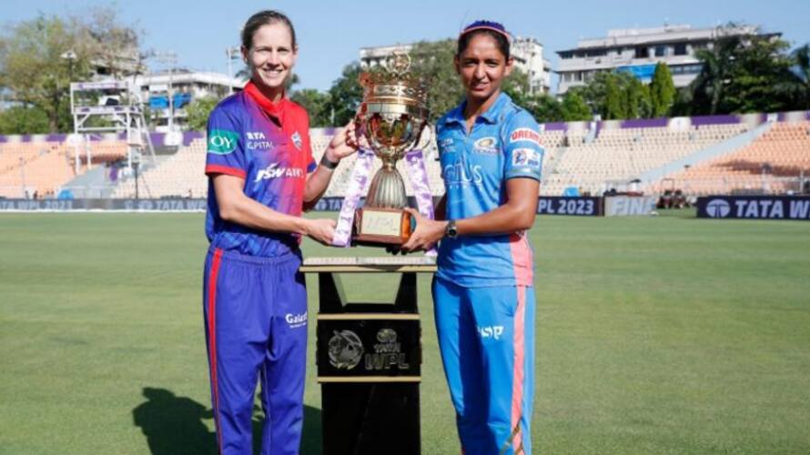 wpl 2023 delhi capitals win toss opt to bat against mumbai indians in final wpl 2023 delhi capitals win toss opt to bat against mumbai indians in final
