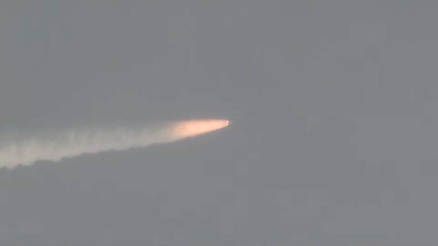 ISRO launched largest LVM3 rocket carrying 36 OneWeb satellites today from Sriharikota ISRO launched largest LVM3 rocket carrying 36 OneWeb satellites today from Sriharikota