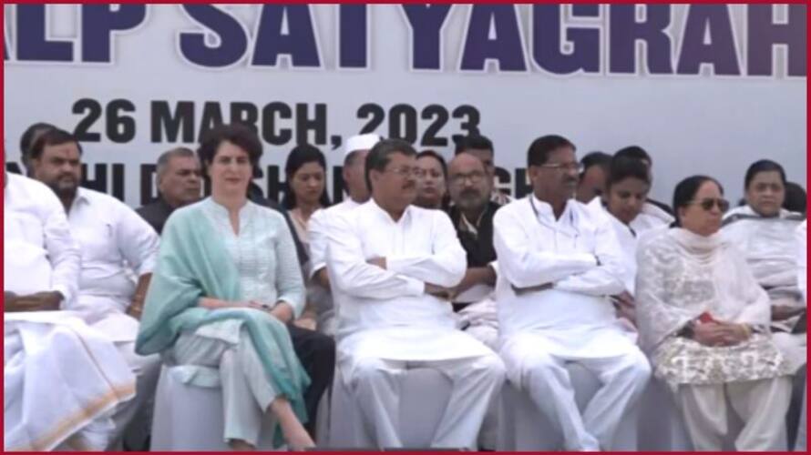 Delhi Police denies permission to Congress for observing Satyagraha in solidarity with Rahul Gandhi at Rajghat Delhi Police denies permission to Congress for observing Satyagraha in solidarity with Rahul Gandhi at Rajghat