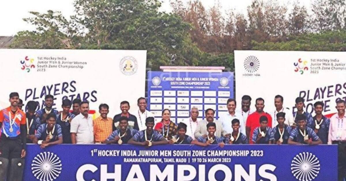 ஜூனியர் ஹாக்கி சாம்பியன்ஷிப் போட்டியில் தமிழ்நாடு தங்கம் வென்று அசத்தல்!