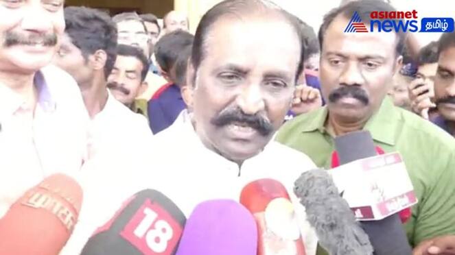 Rahul Gandhi disqualified as MP! The sword of the enemy has been taken away - Vairamuthu's comment!