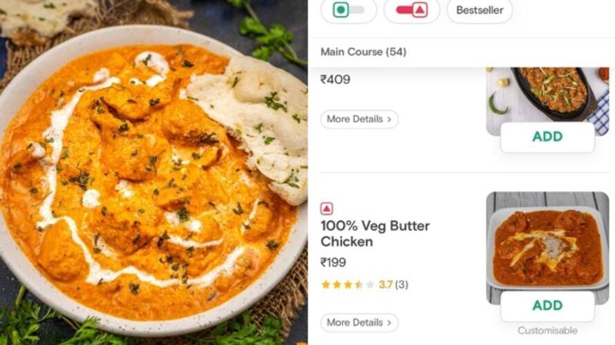 troll against restaurant which named butter chicken as veg butter chicken hyp troll against restaurant which named butter chicken as veg butter chicken hyp