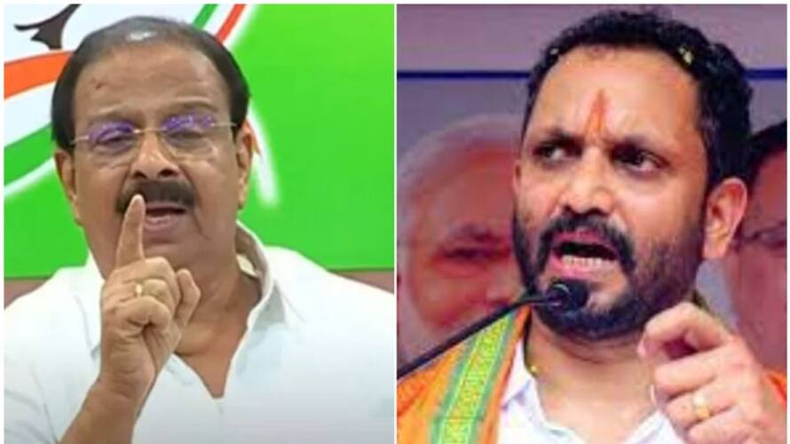 k sudhakaran against k surendran cpm women statement poothana asd k sudhakaran against k surendran cpm women statement poothana asd