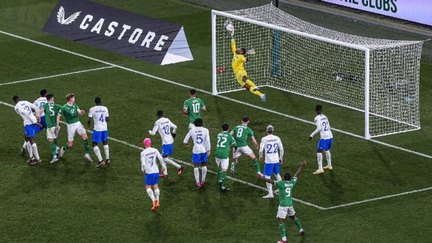 watch save of the season! french goal keeper mike maignan last minute save against ireland goes viral saa watch save of the season! french goal keeper mike maignan last minute save against ireland goes viral saa