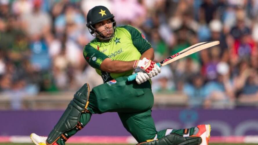 An angry fan Body Shaming a Pakistani player Azam Khan with a gesture during PAK vs AFG 2nd T20 Match An angry fan Body Shaming a Pakistani player Azam Khan with a gesture during PAK vs AFG 2nd T20 Match
