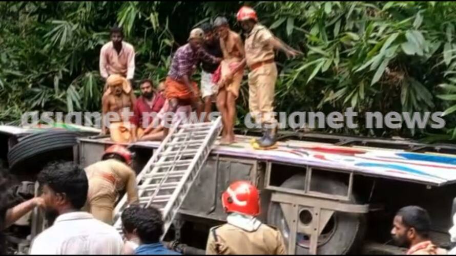 over speed causes Sabarimala devotees bus accident kgn over speed causes Sabarimala devotees bus accident kgn