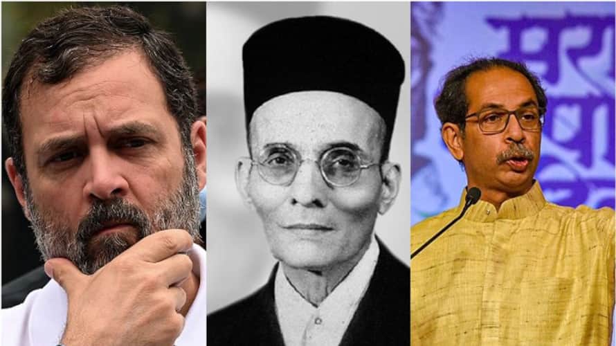 Rahul Gandhi talk with Uddhav Thackeray over Savarkar Row nbu Rahul Gandhi talk with Uddhav Thackeray over Savarkar Row nbu