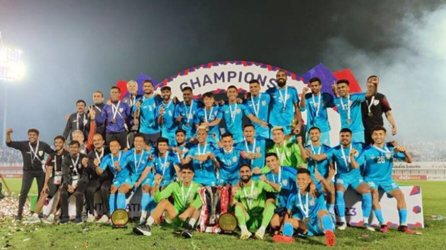 India beat Kyrgyzstan and champions in tri national football series jje India beat Kyrgyzstan and champions in tri national football series jje