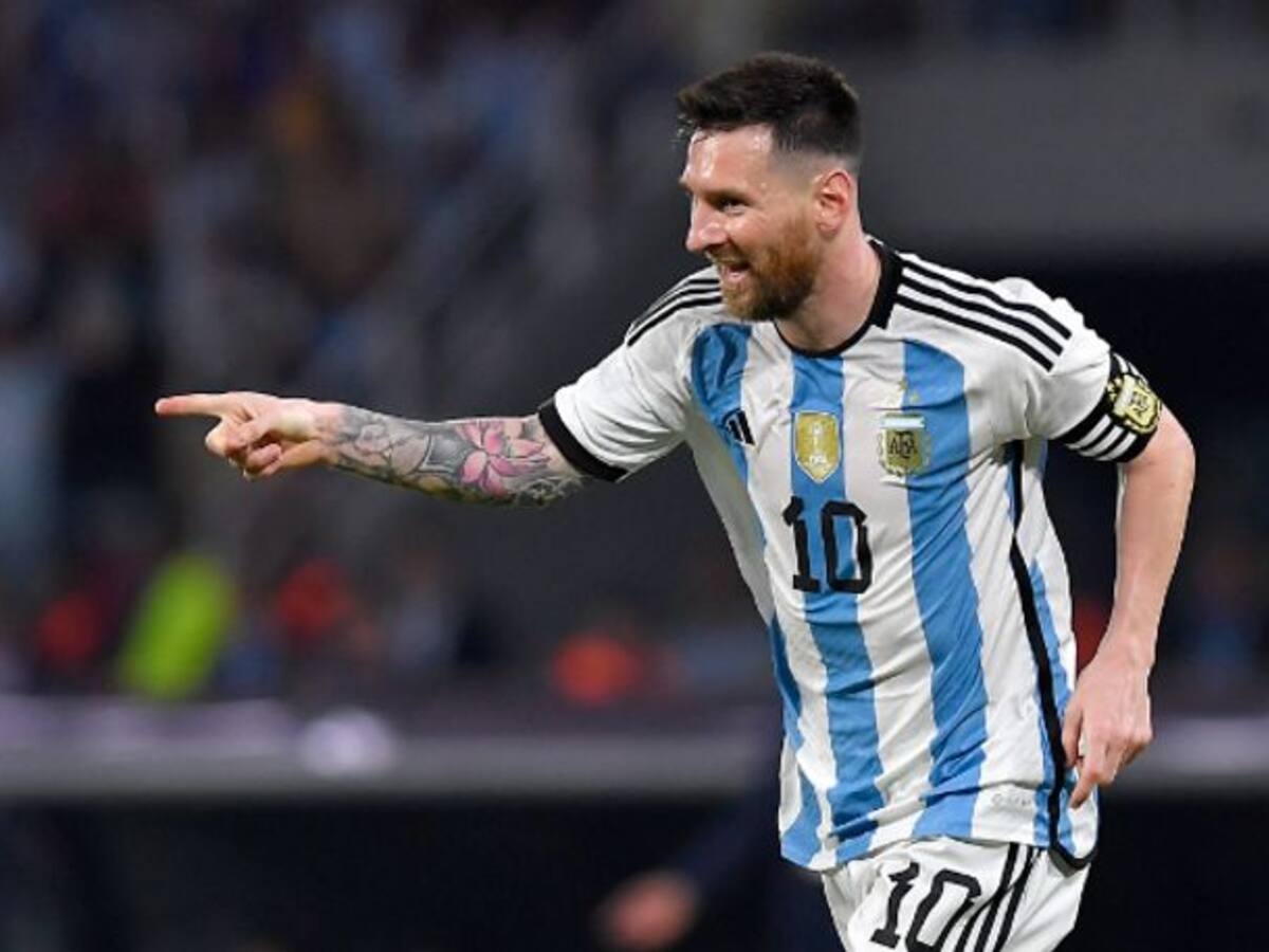 Messi nets his fastest Argentina goal in win over Australia in