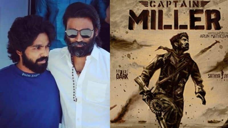 Dhanush starring Captain Miller first look release date announced 