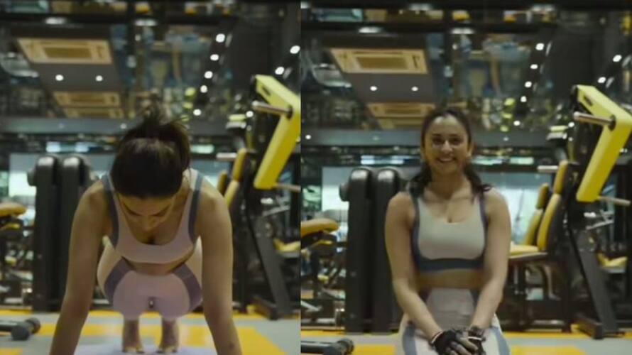heroine rakul preeth singh shares an intense work out video ksr heroine rakul preeth singh shares an intense work out video ksr