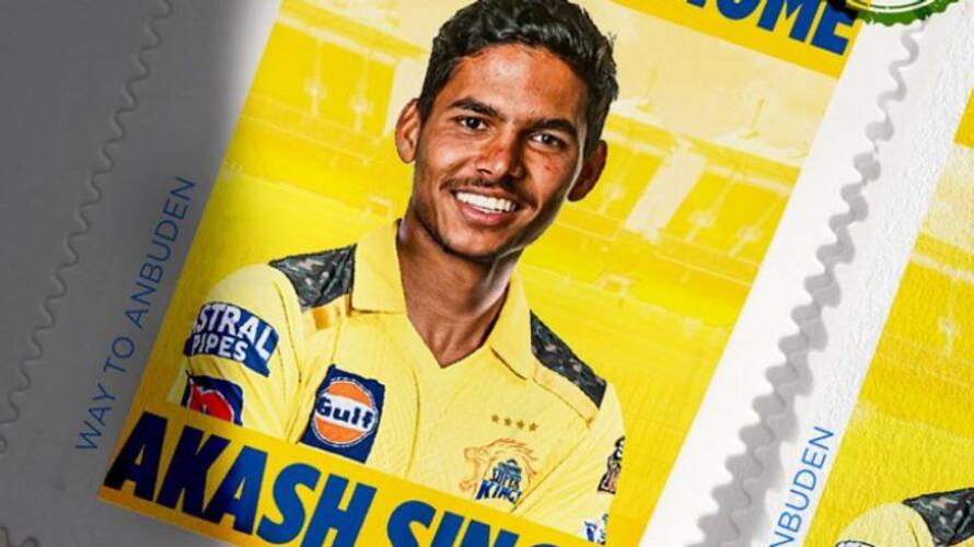 csk signs akash sing as a replacement for mukesh choudhary for ipl 2023 csk signs akash sing as a replacement for mukesh choudhary for ipl 2023