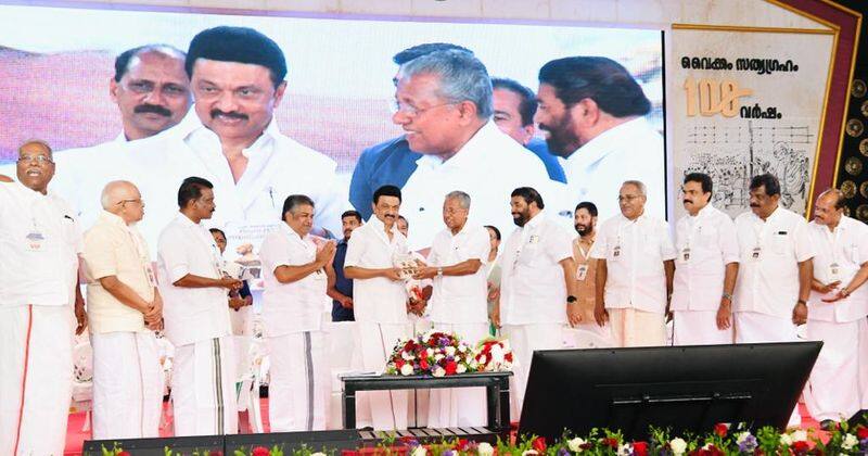 Vaikom struggle was a guide force of India says Tamilnadu Chief Minister MK Stalin