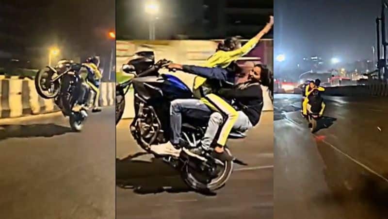 Mumbai Man Arrested After His Motorcycle Stunt Video Goes Viral ram
