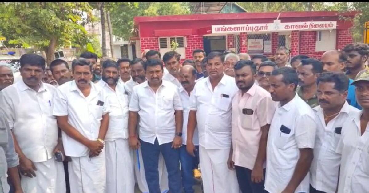 மாணவியின் கொலை வழக்கு தற்கொலை வழக்காக மாற்றம் - குறிப்பிட்ட சமூகத்தினர் திரண்டதால் பரபரப்பு