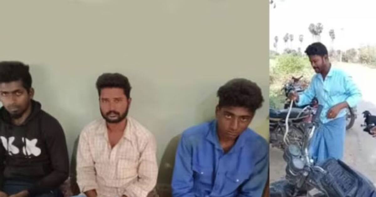 பாம்பின் தலையை கடித்து துப்பிய சம்பவம்! 3 பேர் அதிரடி கைது!