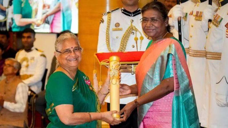 Akshata Murty spotted at Padma awards ceremony, moved to front row