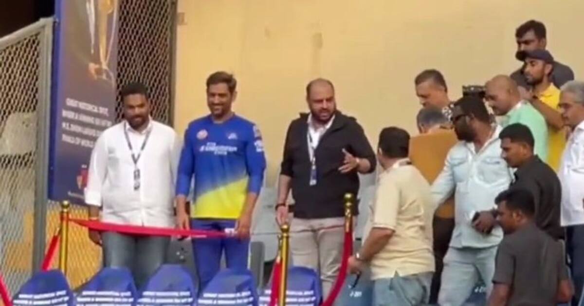 IPL 2023:தோனி அடித்த சிக்ஸர் விழுந்த இடத்தில் நினைவுச் சின்னம்;6 சீட்டை காலி செய்து வேலையை தொடங்கிய நிர்வாகம்!