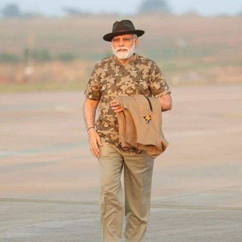 Do you know about the camo tee shirt worn by Prime Minister Modi