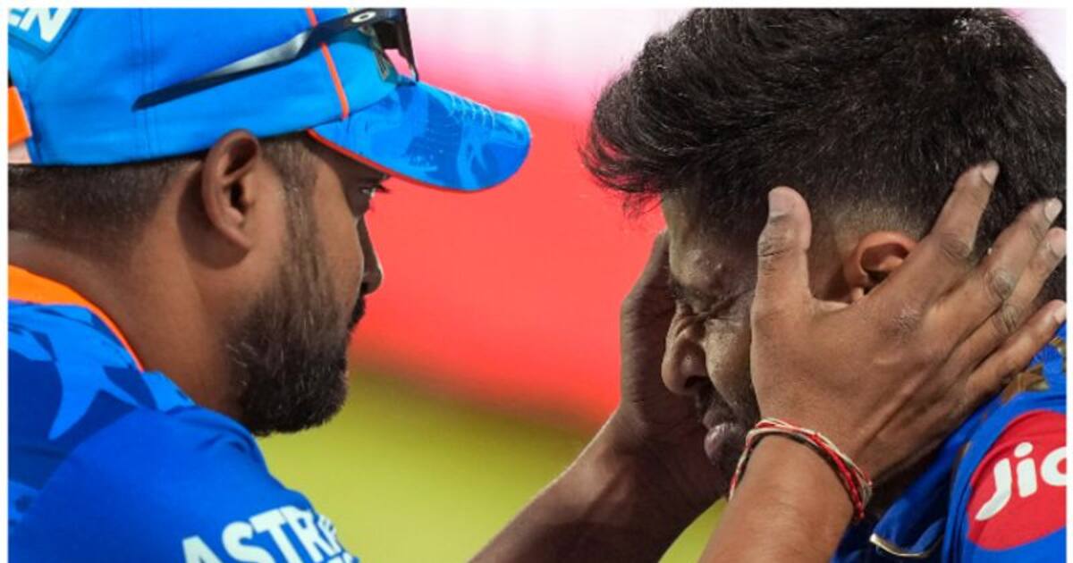 IPL 2023: கேட்சையும் கோட்டை விட்டு, முகத்திலும் அடி வாங்கி காயமான சூர்யகுமார் யாதவ்!