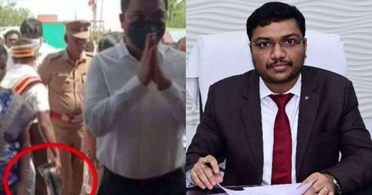 உதவியாளரை ஷூ தூக்க வைத்த கள்ளக்குறிச்சி கலெக்டர்! வைரல் வீடியோவால் குவியும் கண்டனங்கள்