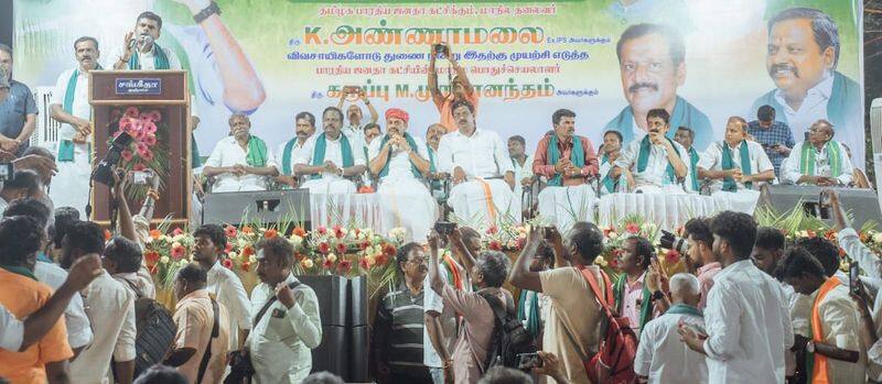 Annamalai assured that once the BJP forms the government in Tamil Nadu, the action will be based on the welfare of the farmers
