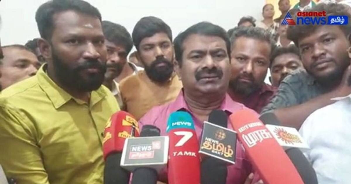 Watch : தன்னாட்சி அதிகாரம் பெற்ற துறைகள் அனைத்தும் மோடியின் கைகளில் உள்ளது! - சீமான் விளாசல்!