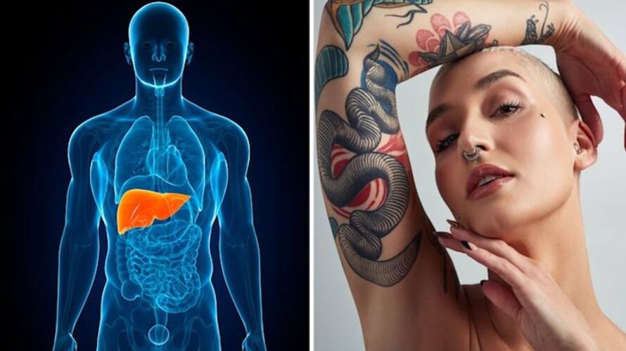 World Liver Day Can tattoos and body piercings cause liver damage