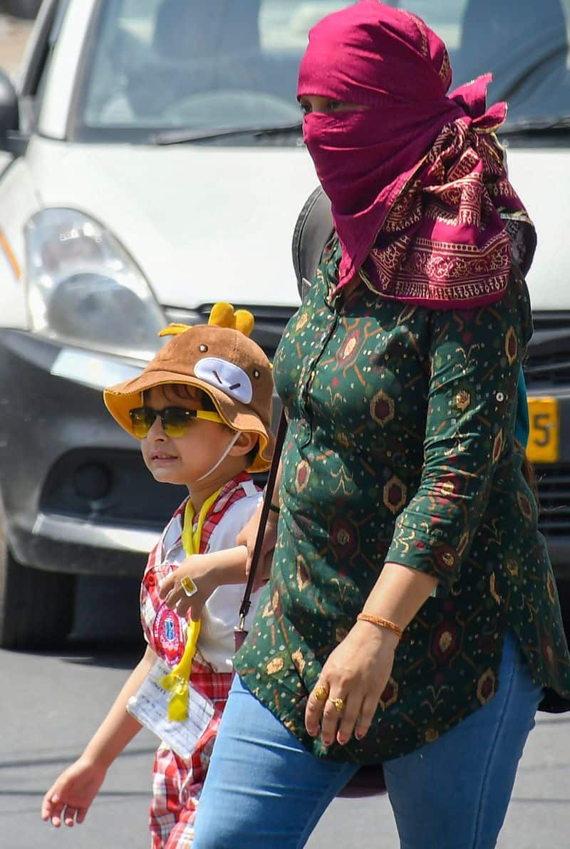 The Tamil Nadu government has advised women and children not to go outside as the heat has increased KAK