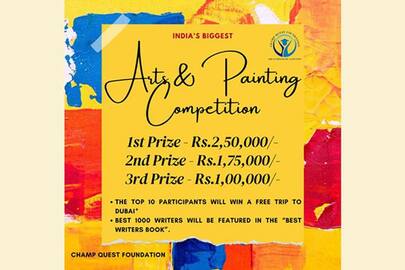Indians' Biggest Arts & Painting Competition Announced!