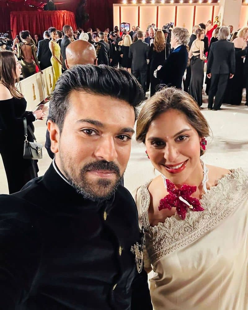 Ram Charan and Wife Upasana Set New Record on Vanity Fair YouTube Channel with Oscars Video