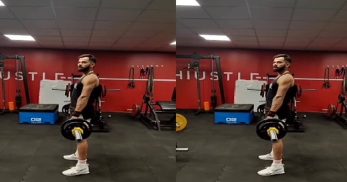 IPL 2023: ஜிம்மில் கடினமாக உடற்பயிற்சி செய்யும் விராட் கோலி: ஃபயர் எமோஜி தெறிக்கவிட்ட அனுஷ்கா சர்மா!